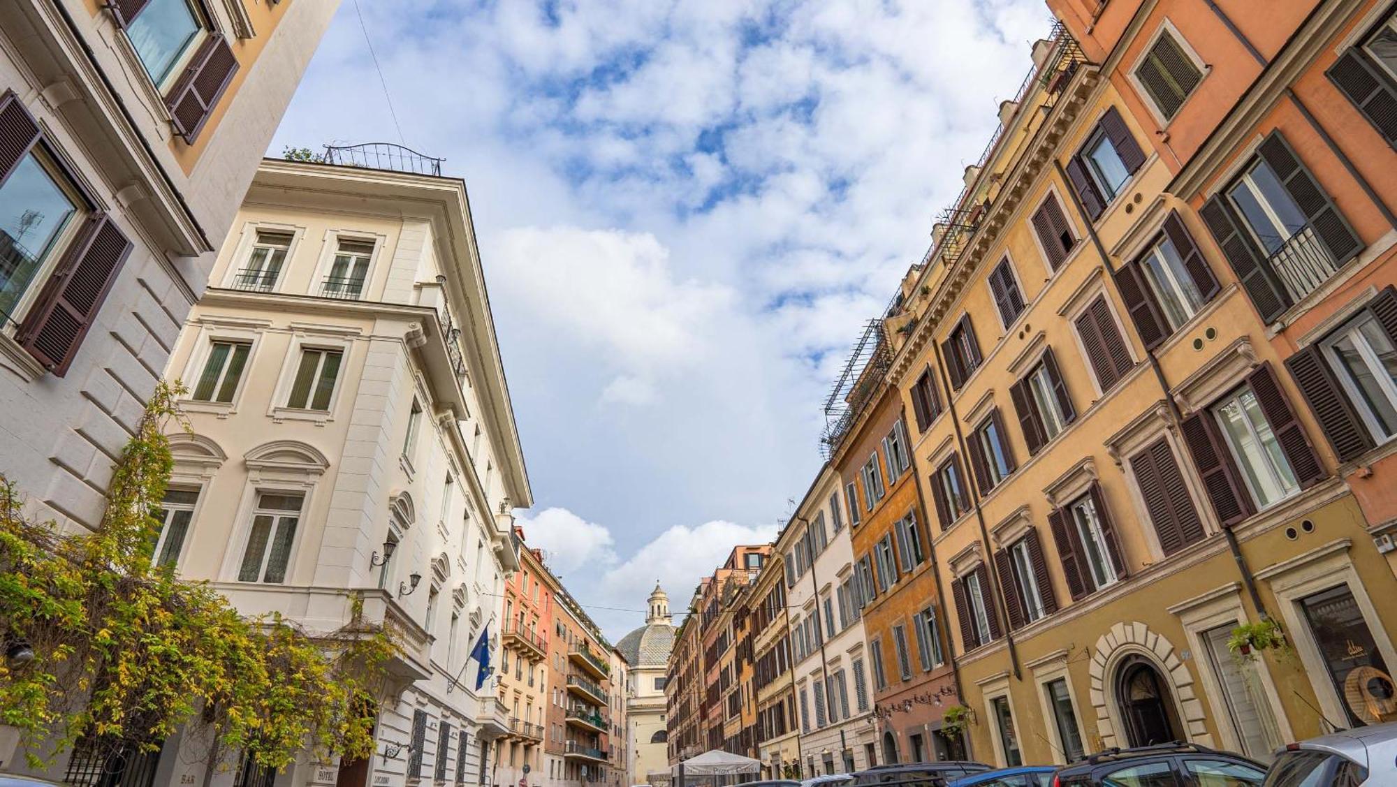Penna Relais Al Corso Bed & Breakfast Rome Bagian luar foto